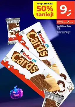 Dealz Herbatniki czekoladowe Kinder Cards oferta