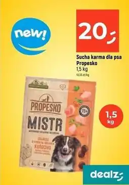 Dealz Karma dla psa mistr z kurczakiem Propesko oferta