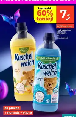 Dealz Płyn do płukania niebieski Kuschelweich oferta