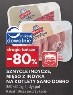 Stokrotka Optima Sznycle indycze, mięso z indyka na kotlety samo dobro oferta