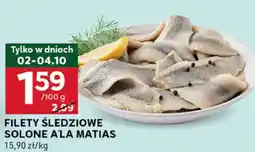 Stokrotka Optima Filety śledziowe solone a'la matias oferta