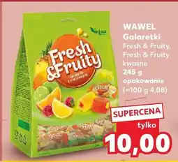 Kaufland Galaretki Fresh & Fruity Wawel oferta