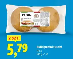 Lidl Bułki panini rustici Lidl oferta