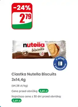 Dino Ciastka Nutella Biscuits 3 szt oferta
