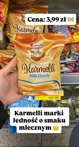 Intermarche Cukierki Karmelli Milk Candy 100g Jedność oferta