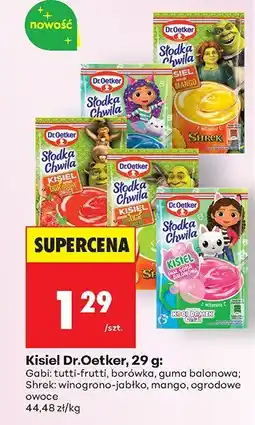 Biedronka Kisiel Gabi tutti-frutti Dr.Oetker oferta