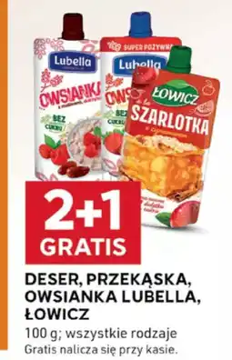 Stokrotka Optima Deser, przekąska, owsianka lubella, łowicz oferta