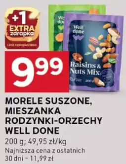 Stokrotka Optima Morele suszone, mieszanka rodzynki-orzechy well done oferta