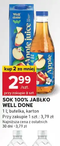 Stokrotka Optima Sok 100% jabłko well done oferta