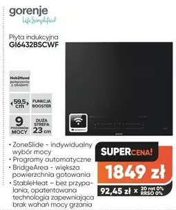 Max Elektro Płyta indukcyjna Gorenje oferta