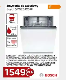 Kakto Zmywarka do zabudowy Bosch oferta