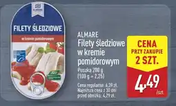 ALDI Filety śledziowe Almare oferta