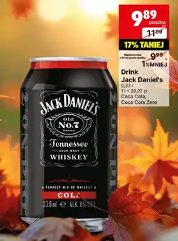 Delikatesy Centrum Drink Jack Daniel's oferta