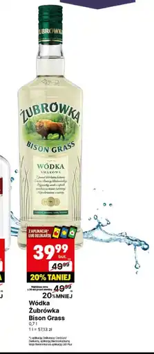 Delikatesy Centrum Wódka Żubrówka oferta