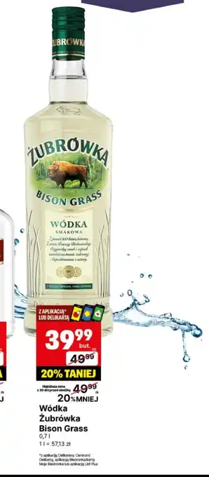 Delikatesy Centrum Wódka Żubrówka oferta
