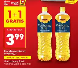 Biedronka Olej Wyborny oferta