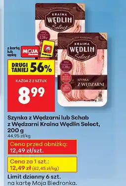 Biedronka Szynka Kraina Wędlin oferta
