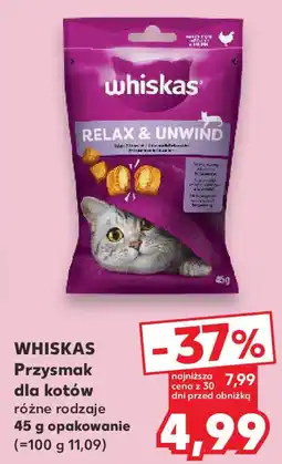 Kaufland WHISKAS Przysmak dla kotów oferta