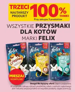 Kaufland Przysmaki dla kotów marki felix oferta