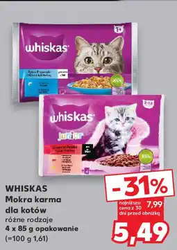 Kaufland WHISKAS Mokra karma dla kotów oferta