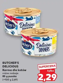 Kaufland BUTCHER'S DELICIOUS Karma dla kotów oferta