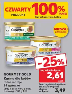 Kaufland GOURMET GOLD Karma dla kotów oferta
