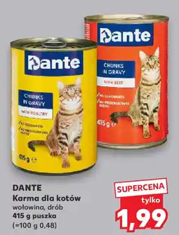 Kaufland DANTE Karma dla kotów oferta