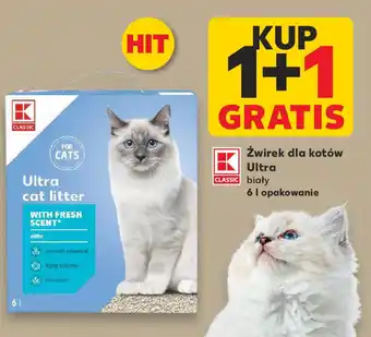 Kaufland Żwirek dla kotów oferta
