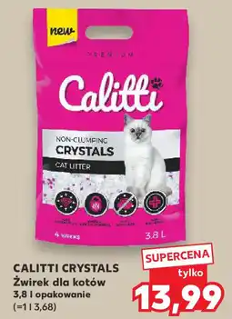 Kaufland CALITTI CRYSTALS Żwirek dla kotów oferta