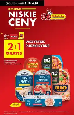 Biedronka Sałatka proteinowa z łososiem pikantna Go Active oferta
