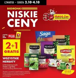 Biedronka Herbata pure green Big-Active Zielona oferta