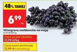 Biedronka Winogrona mołdawskie oferta