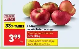 Biedronka Jabłka lobo oferta