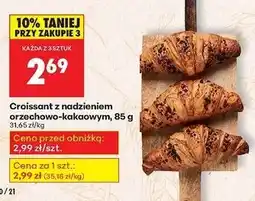 Biedronka Croissant orzechowo kakaowy oferta