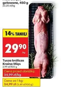 Biedronka Tusza z królika Kraina Mięs oferta