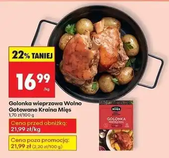 Biedronka Golonka wieprzowa wolno gotowana Kraina Mięs oferta