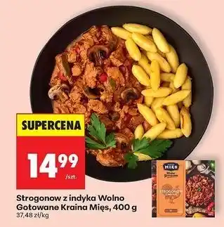 Biedronka Strogonow z indyka Kraina Mięs oferta