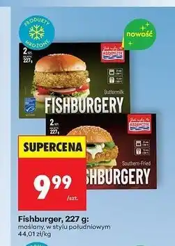 Biedronka Fishburger w stylu południowym Abramczyk oferta