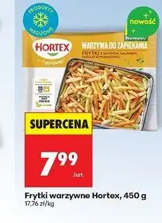 Biedronka Warzywa do zapiekania frytki z batatów, kalarepy, fasolki szapragowej Hortex oferta