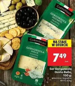 Biedronka Gorgonzola pikantna Gustobello oferta