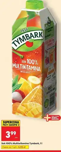 Biedronka Sok multiwitamina Tymbark oferta