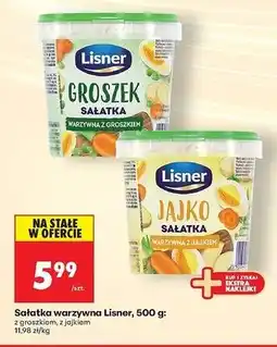Biedronka Sałatka warzywna z jajkiem Lisner O Mamo! oferta