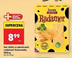 Biedronka Ser radamer w plastrach Serenada oferta