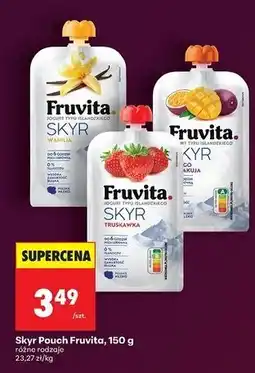 Biedronka Jogurt wanilia Fruvita Skyr oferta