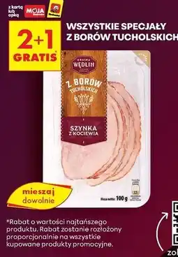 Biedronka Szynka z kociewia borów tucholskich Kraina Wędlin oferta