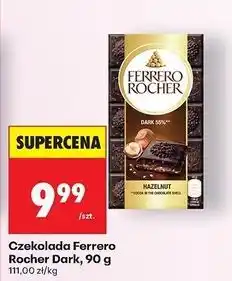 Biedronka Czekolada dark 55% hazelnut Ferrero Rocher oferta