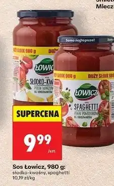 Biedronka Sos spaghetti Łowicz oferta
