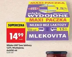 Biedronka Mleko bez laktozy 1.5% Mlekovita Wydojone oferta