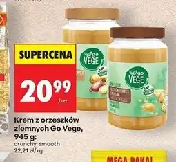 Biedronka Krem orzechowy crunchy Govege oferta