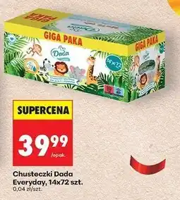 Biedronka Chusteczki nawilżane Dada Everyday oferta